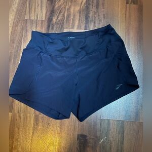 Brooks Navy Running Shorts